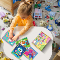 Дитячий набір для творчості картини з піску 6 в 1 KP-001