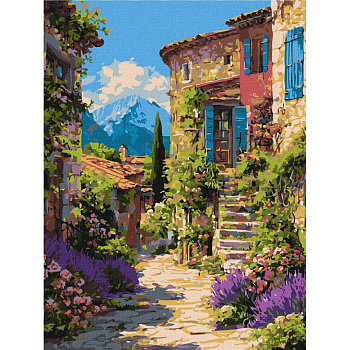 Картина за номерами "Кам’яна тиша" ©art_selena_ua KHO6440, 30х40 см