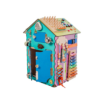 Розвиваюча іграшка Бізікуб Temple Group "Будиночок" TG200038 55х30х30см