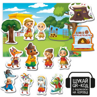 Дитячий розвивальний магнітний театр "Коза-дереза" VT3206-35 з аудіоказкою Казкові голоси 