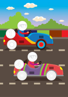 Дитяча велика книга "Авто" 403600 з наклейками