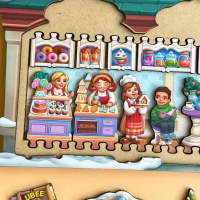 Двошаровий пазл-вкладиш "Магазин іграшок" PSD304 (ПСД304)