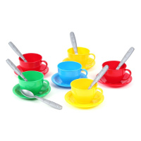 Ігровий набір "Чайний сервіз" 0083TXK чашки, тарілки та ложки для 6 осіб