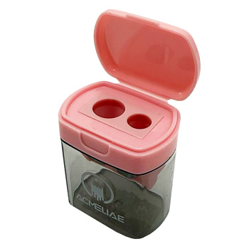 Точилка подвійна для олівців Acmeliae SP-001(Pink)
