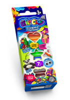 Набір для творчості Повітряний пластилін Air Clay ARCL-01, 7 кольорів