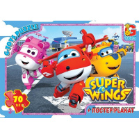 Дитячий пазл класичний "Супер крила" UW222 постер 70 елементів