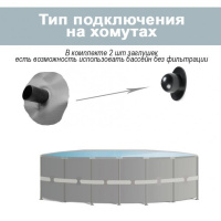 Басейн каркас 26702 305х76см, 4485л