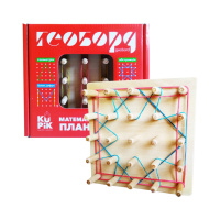 Розвиваюча гра "Математичний планшет 5х5" Igroteco 900415 поле 15х15 см