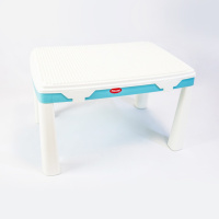 Дитячий набір "Граємось та навчаємось" 04660/7 в наборі стіл, стілець, конструктор