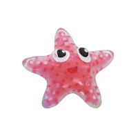Дитяча іграшка-антистрес "Морська зірка" MS 3666(Red) з орбізом, 10 см