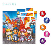 Дитячий магнітний пазл "Лицарі" 200651, 40 елементів