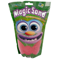 Креативна творчість "Кінетичний пісок Magic sand" 39404-6 червоний 1 кг 