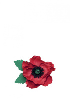 Набір для творчості "Заколка-брошка Мак" F-002 прикраси з фоамірану