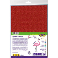 Набір кольорового фоамірана ZB.1841 з блискітками А4, 10 кольорів 10 сторінок 2 мм