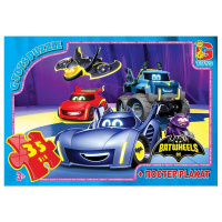 Дитячий пазл "Бет-колеса" BW01 постер, 35 елементів