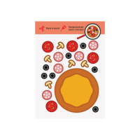 Виріж та наклей Їжа КЕНГУРУ 887002 Чудові аплікації