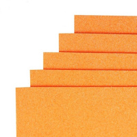 Фоаміран для творчості А4 17FA4-005 помаранчевий 1,7х0,1 мм 