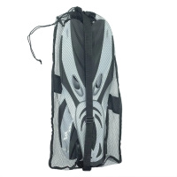 Ласти з відкритою п'ятою DLV Deep NE-66-39-43-GR розмір SM/MD 39-43 сірі