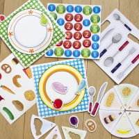 Навчальні пазли. Вивчаємо продукти харчування. Iq-club для малюків (р) 13152043