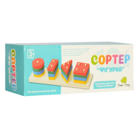 Розвиваюча іграшка Геометрика MD 0715 дерев'яна