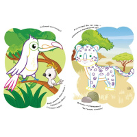 Дитяча розмальовка "Зоопарк" 1657004 віршики, завдання, 16 сторінок