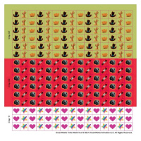 Лабіринти з наклейками "Живи у стилі рок!" Тролі 1249010, 450 наклейок