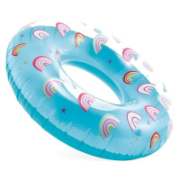 Дитячий надувний круг Веселка 59259-2 розмір 81 см
