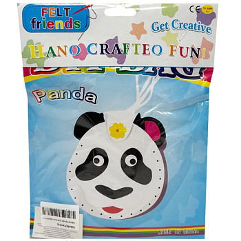 Дитячий набір для творчості "Зроби свою сумочку Animal" 10648(Panda)