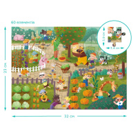 Дитячий віммельпазл "Літо у селі" 300659, 60 елементів                                                                     
