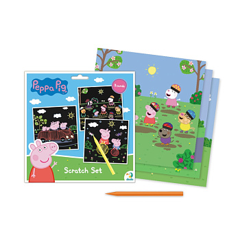 Набір гравюр Peppa Pig "Веселі розваги" Dodo 200185