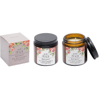 Ароматична свічка "Fresh" AXW2336 у скляній баночці 