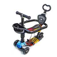 УЦІНКА! Самокат дитячий 3-х колісний 5 в 1 "Сонечко" Bambi 1486655214-UC до 25 кг