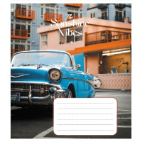 Зошит учнівський "Ретро авто" 024-550139K-3 в клітинку, 24 аркуші