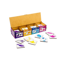 Дитячий Сортер Монтессорі "По кольорах" Puz-37788