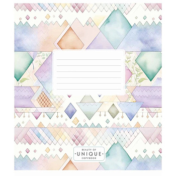 Зошит учнівський "Unique" 024-3372L-2 в лінію, 24 аркушів 