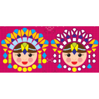 Розвиваюча книжка Наліпки-картинки "Дракон" 668005, 8 сторінок