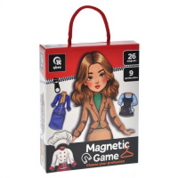 Дитяча магнітна гра "Обери свою професію" QB600-005, 26 магнітів 9 професій