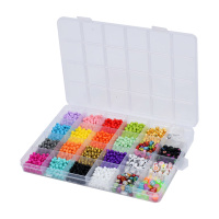 Набір бісеру для виготовлення креативних аксесуарів 1199-148 нитки, намистини