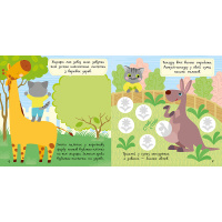 Книга з наклейками Малюк Киць-Киць "Зоопарк" 1841003, 12 сторінок