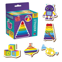 Дитячий набір магнітів "Іграшки" VT3106-33, 10 магнітів