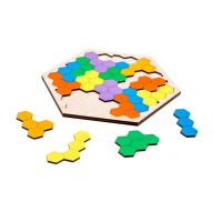 Настільна розвиваюча гра-пазл "Шестикутник" Арт-22079, 20 елементів