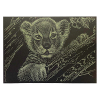 Гравюра А4 "Левеня" ГрА4-10з економ варіант в пакеті 29,7х21 см