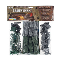 Дитячий ігровий набір солдатиків "Захисник" 1-045, 28 солдатиків