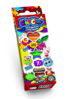 Набір для творчості Повітряний пластилін Air Clay ARCL-01, 7 кольорів