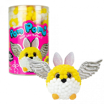 Дитячий набір для творчості Pom pom Банні Strateg 32016 (укр.)