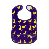 Дитячий слинявчик клейончатий MGZ-0601(Violet) на липучці