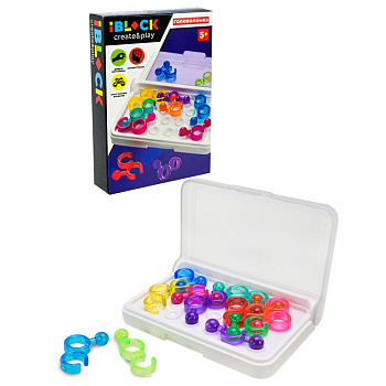 Головоломка серії "Create and Play" PL-724-113 розвиток логіки 120 варіацій складання