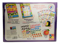 Дитяча настільна гра "Математика магнітна з дошкою" VT5412-02 цифри на магнітах