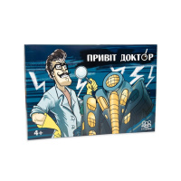Настільна гра-бродилка "Привіт доктор" Strateg 30779 українською мовою