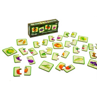 Дерев'яна головоломка "Овочі" Puz-95963, 40 елементів